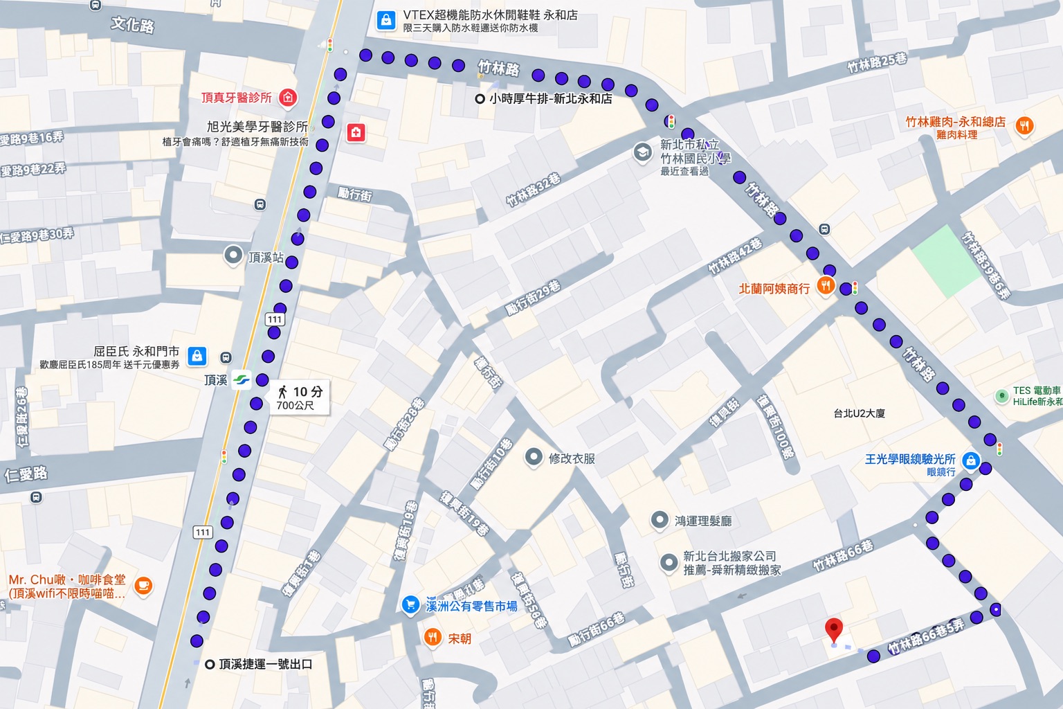 心之間心理治療所1號出口路線圖